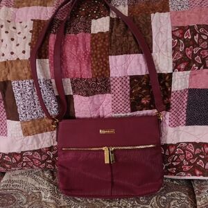Joy Mangano.burgundy Bag